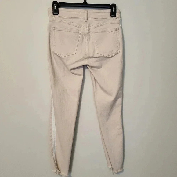 DL1961 Florence Cropped Mid Rise Instasculpt Skinny Tuxedo Jeans(25) - Picture 6 of 11